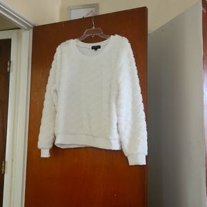 Almost famous xl  faux fur sweatshirt